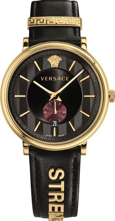 versace men's manifesto watch|Versace V.